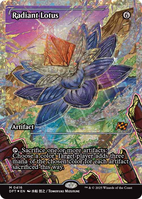 Radiant Lotus (DFT-416) - Aetherdrift: (Showcase) Foil - for just $40.58! 