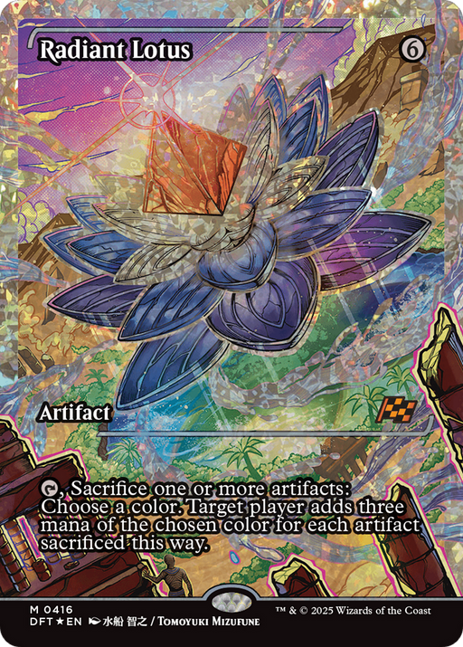 Radiant Lotus (DFT-416) - Aetherdrift: (Showcase) Foil - for just $40.58! 