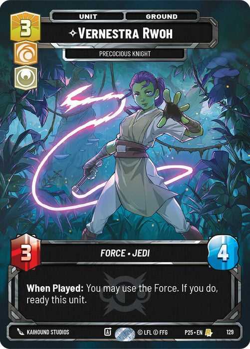 Vernestra Rwoh - Precocious Knight (129) (129) [Sector and Regional Promos: Season 1] - for just $12! 