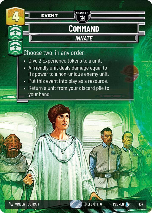 Command (134) (134) [Sector and Regional Promos: Season 1] - for just $8.90! 