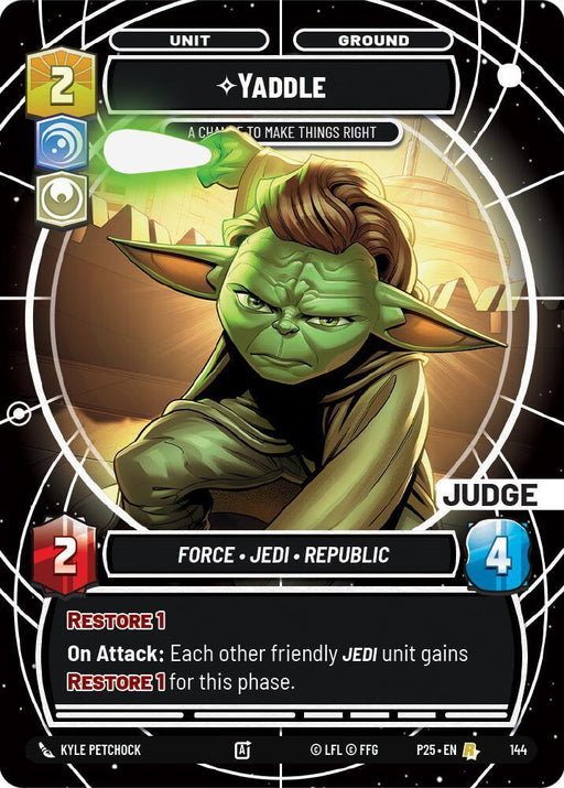 Yaddle - A Chance To Make Things Right (144) (144) [Judge Promos] - for just $28! 