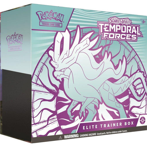 Scarlet & Violet: Temporal Forces - Elite Trainer Box (Walking Wake) - Just $35.95! Shop now at Retro Gaming of Denver