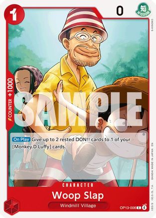 Woop Slap (OP13-006) - Carrying On His Will - for just $0.05! 