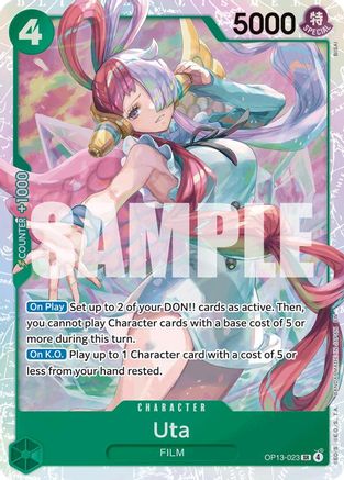 Uta (OP13-023) - Carrying On His Will Foil - for just $0.23! 