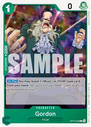Gordon (OP13-024) - Carrying On His Will - for just $0.05! 