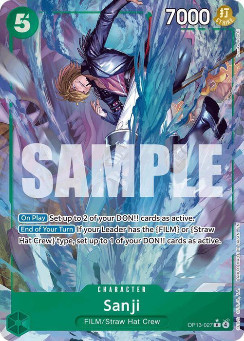 Sanji (Alternate Art) [Carrying On His Will] - for just $4! 