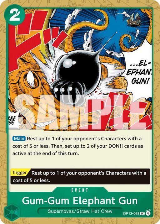 Gum-Gum Elephant Gun [Carrying On His Will] - for just $0.10! 