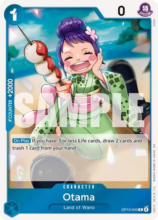 Otama (OP13-043) - Carrying On His Will Foil - for just $0.15! 