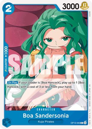 Boa Sandersonia (OP13-050) - Carrying On His Will - for just $0.05! 