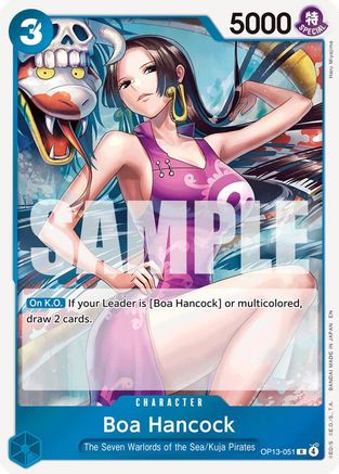Boa Hancock (OP13-051) - Carrying On His Will Foil - for just $0.10! 
