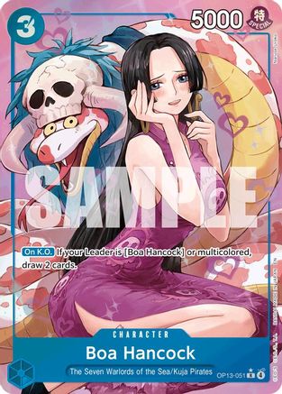 Boa Hancock (Alternate Art) (OP13-051) - Carrying On His Will Foil - for just $10.78! 