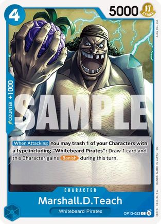 Marshall.D.Teach (OP13-053) - Carrying On His Will - for just $0.05! 