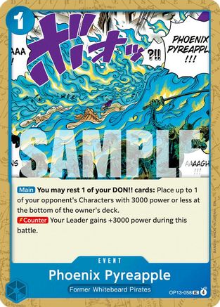 Phoenix Pyreapple (OP13-058) - Carrying On His Will - for just $0.08! 