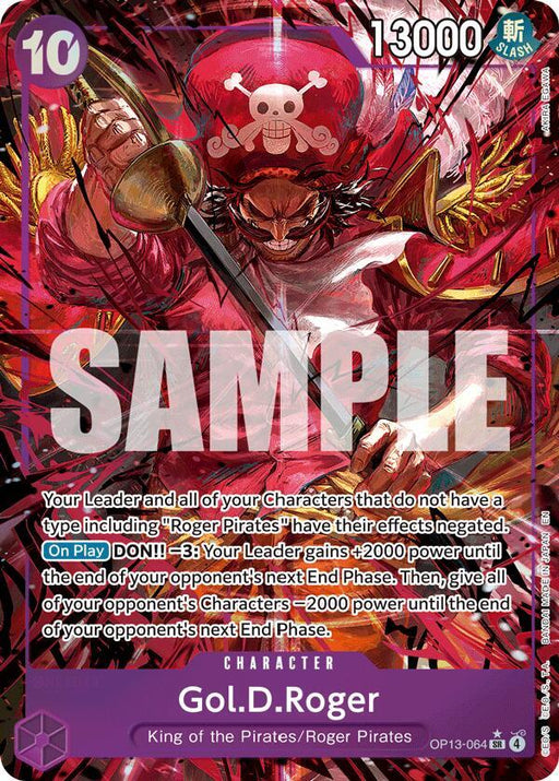 Gol.D.Roger (Alternate Art) [Carrying On His Will] - for just $6.30! 
