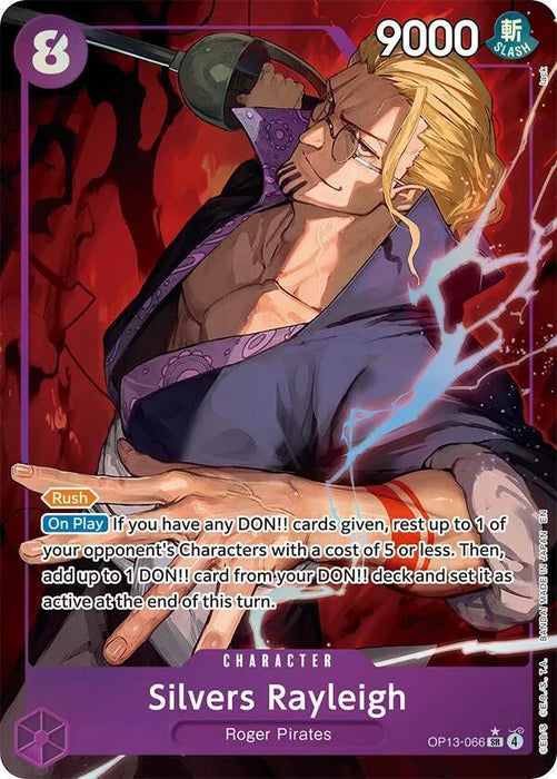 Silvers Rayleigh (Alternate Art) [Carrying On His Will] - for just $2.40! 