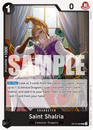 Saint Shalria (OP13-086) - Carrying On His Will - for just $0.18! 