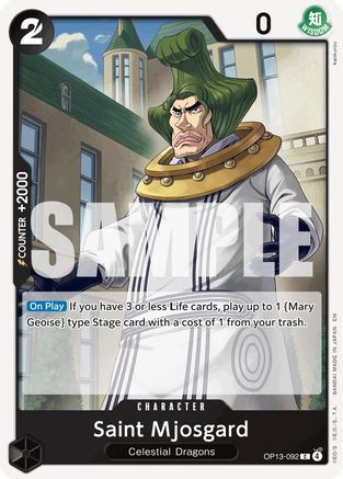 Saint Mjosgard (OP13-092) - Carrying On His Will - for just $0.05! 