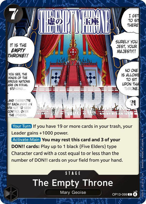 The Empty Throne [Carrying On His Will] - for just $0.10! 