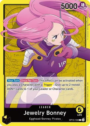 Jewelry Bonney (100) (OP13-100) - Carrying On His Will - for just $0.08! 