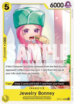 Jewelry Bonney (109) (OP13-109) - Carrying On His Will - for just $0.05! 