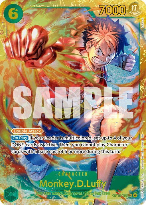Monkey.D.Luffy (118) [Carrying On His Will] - for just $12.20! 
