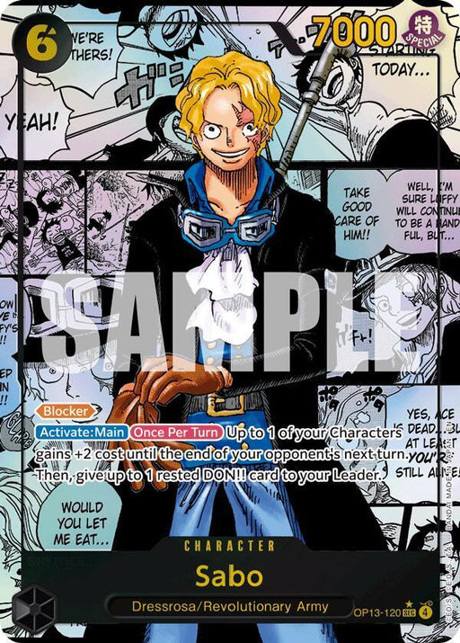 Sabo (Super Alternate Art) [Carrying On His Will] - for just $300! 