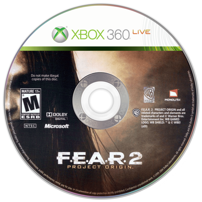 F.E.A.R. 2 Project Origin – Xbox 360 (X360) - for just $0! 