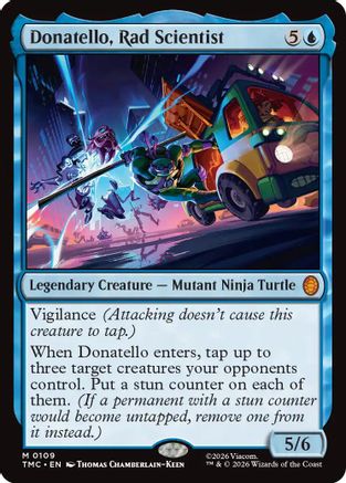 Donatello, Rad Scientist (TMC-109) - Commander: Teenage Mutant Ninja Turtles - for just $0.19! 