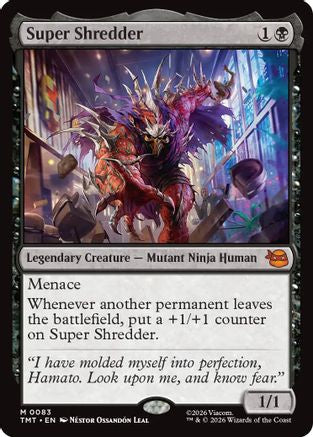 Super Shredder (TMT-083) - Teenage Mutant Ninja Turtles Foil - for just $7.40! 