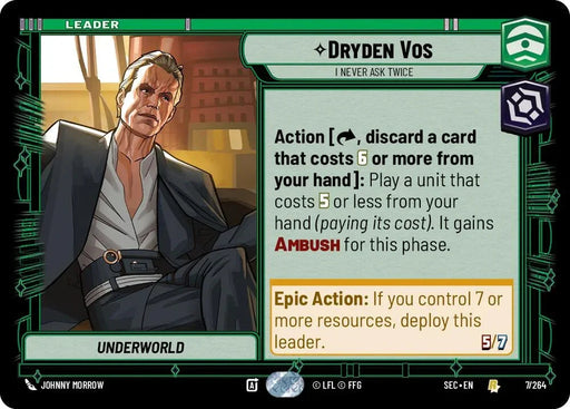 Dryden Vos - I Never Ask Twice (7/262) (7/262) [Secrets of Power] - for just $0.10! 
