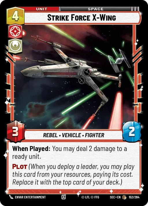 Strike Force X-Wing (152/264) (152/264) [Secrets of Power] - for just $0.10! 