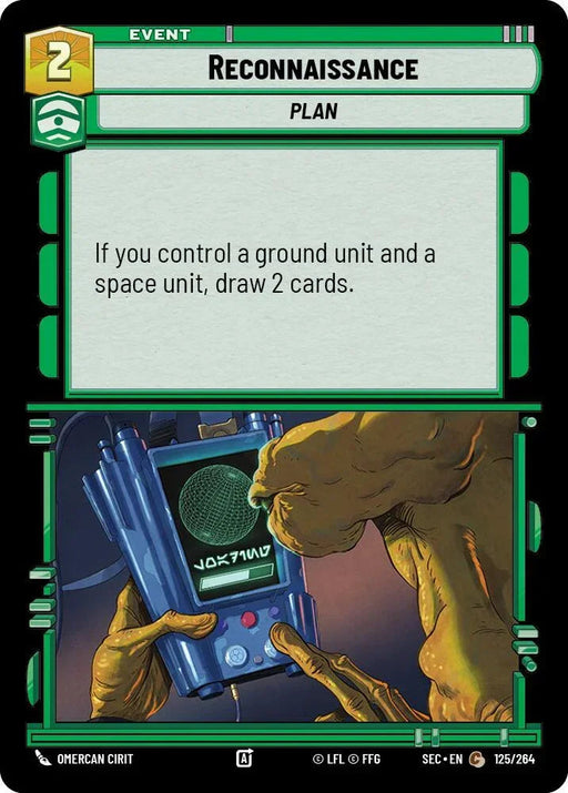 Reconnaissance (125/264) (125/264) [Secrets of Power] - for just $0.10! 