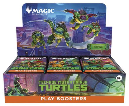 Magic: The Gathering: Teenage Mutant Ninja Turtles - Play Booster Display - for just $114.95! 