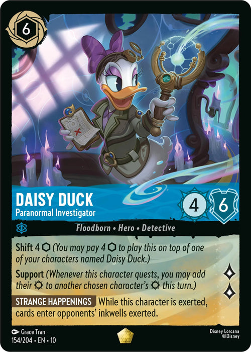 Daisy Duck - Paranormal Investigator (154/204) [Whispers in the Well] - for just $0.25! 