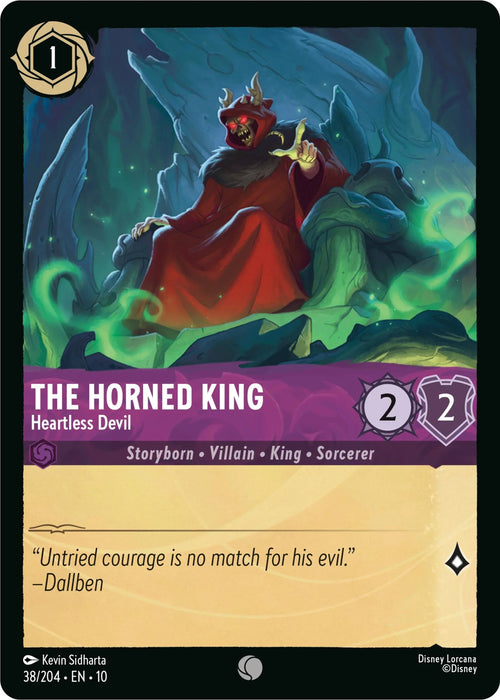 The Horned King - Heartless Devil (38/204) [Whispers in the Well] - for just $0.10! 