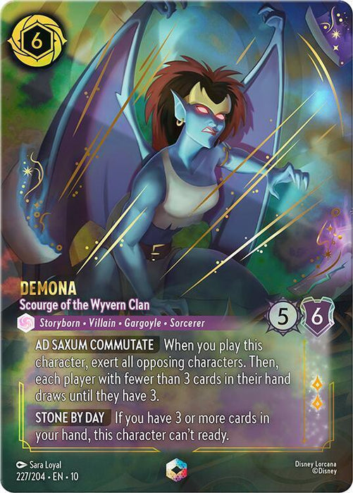 Demona - Scourge of the Wyvern Clan (Enchanted) (227/204) [Whispers in the Well] - for just $69.35! 