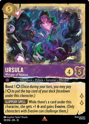 Ursula - Whisper of Vanessa (59/204) - Whispers in the Well Cold Foil - for just $1.82! 