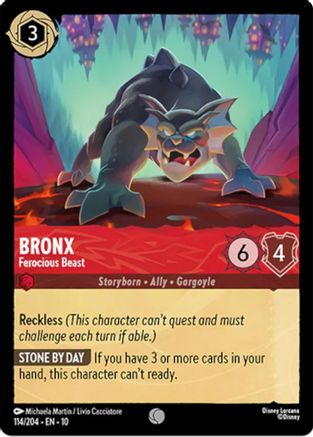 Bronx - Ferocious Beast (114/204) - Whispers in the Well - for just $0.03! 