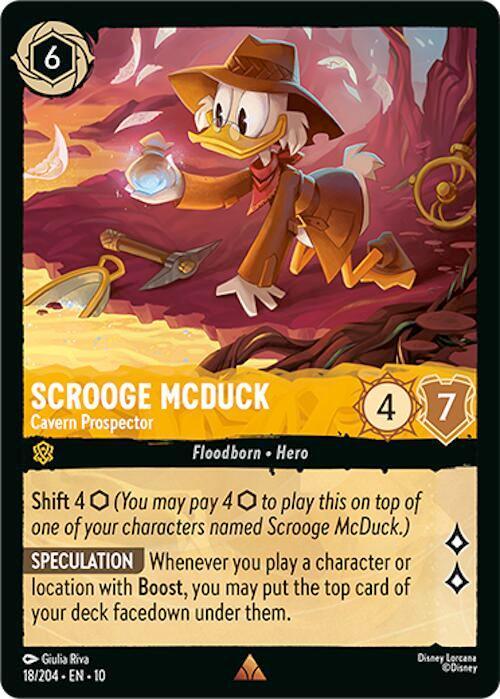 Scrooge McDuck - Cavern Prospector (18/204) [Whispers in the Well] - for just $0.10! 