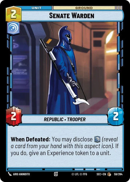 Senate Warden (59/264) (59/264) [Secrets of Power] - for just $0.10! 