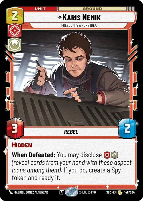 Karis Nemik (148/264) - Freedom is a Pure Idea (148/264) [Secrets of Power] - for just $2.85! 