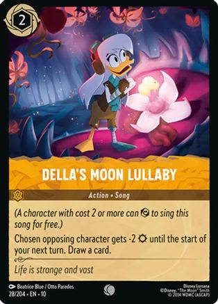 Della's Moon Lullaby (28/204) - Whispers in the Well Cold Foil - for just $0.15! 