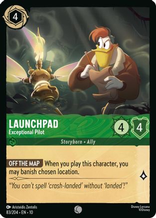 Launchpad - Exceptional Pilot (83/204) - Whispers in the Well - for just $0.02! 