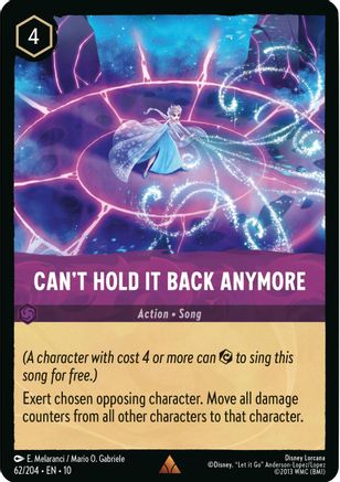 Can't Hold It Back Anymore (62/204) - Whispers in the Well Cold Foil - for just $0.28! 
