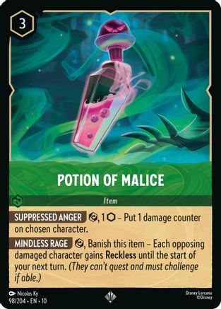 Potion of Malice (98/204) - Whispers in the Well - for just $0.06! 