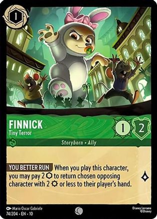 Finnick - Tiny Terror (74/204) - Whispers in the Well - for just $0.03! 