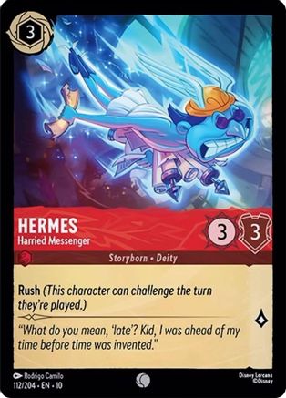Hermes - Harried Messenger (112/204) - Whispers in the Well - for just $0.02! 