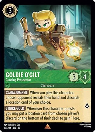 Goldie O'Gilt - Cunning Prospector (87/204) - Whispers in the Well - for just $0.03! 
