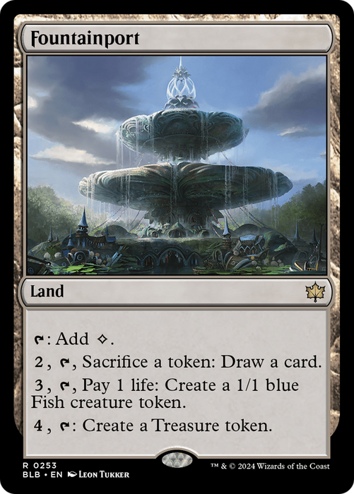 Fountainport (BLB-253) - Bloomburrow - for just $1.03! 
