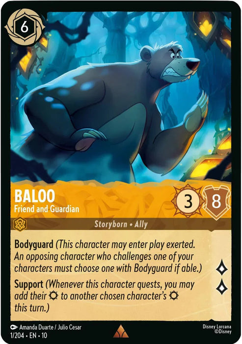 Baloo - Friend and Guardian (1/204) [Whispers in the Well] - for just $0.10! 